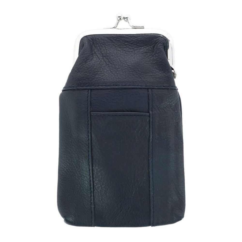 CTM Women's Leather Cigarette Case with Lighter Pocket